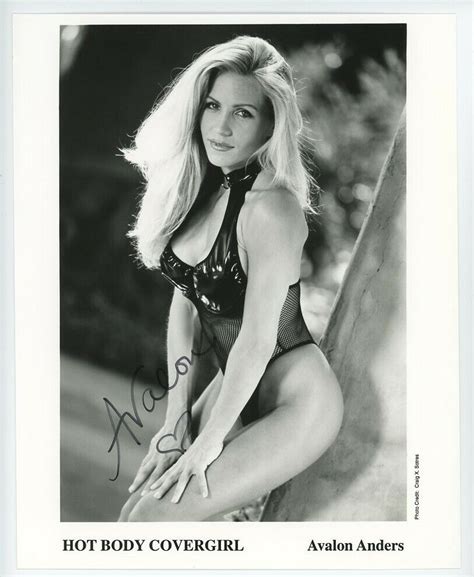Avalon Anders Hot Body Covergirl Signed Autographed Photo Craig X Sotres Ebay