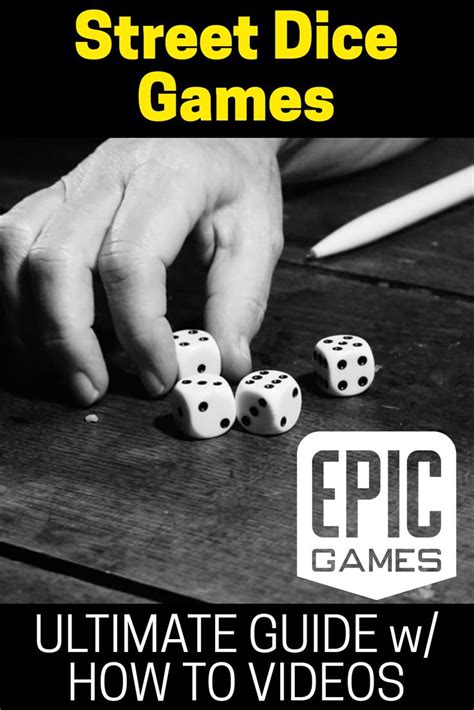 Street Dice Games Dice Games Epic Games Games To Play