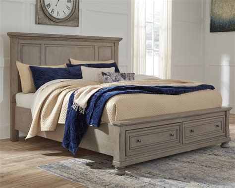 Shop Our Lettner King Panel Storage Bed By Signature Design By Ashley