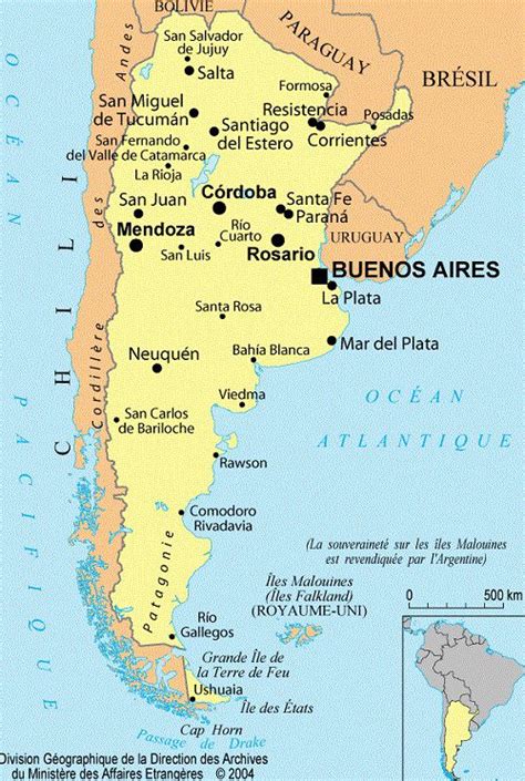 Secrétaire général de reporters sans frontières. Carte de l'Argentine - Images et cartes de l'Argentine en ...