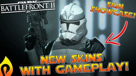 Star Wars Battlefront 2 New Clone Skins With Gameplay Youtube