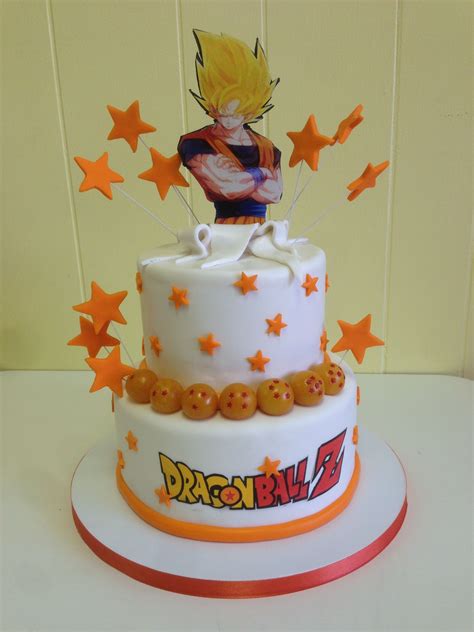 Dragon ball z birthday cake this cake was for my daughters birthday. Dragonball Z cake by The Cake Lady in Fort Pierce Florida | Kuchen geburtstag, Kuchen ideen ...