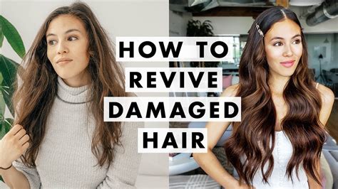 How To Fix Damaged Hair Youtube