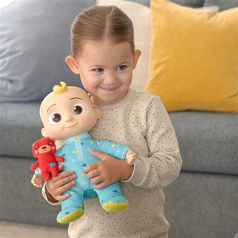 Fantastic Wholesale Prices Cocomelon Musical Bedtime Jj Doll And Teddy