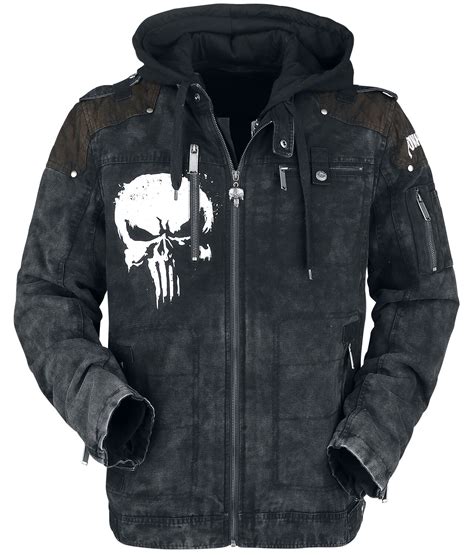 Skull The Punisher Winter Jacket Emp