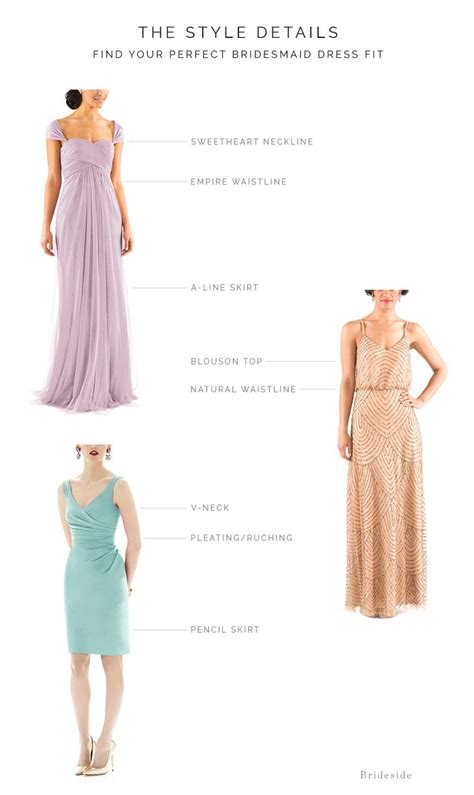 How To Choose The Best Fit In Bridesmaid Dresses Brideside Mix
