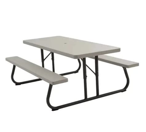 Lifetime 6 Foot Folding Picnic Table Putty 22119 19999 Picclick