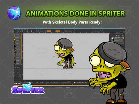 Zombies 2d Game Character Sprites 09 Gamedev Market