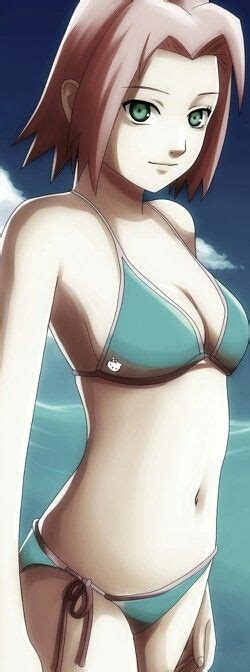 sakura in bikini swimsuit ninja kunoichi sakura haruno sakura haruno pinterest