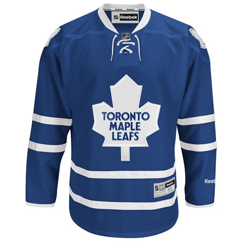 Toronto Maple Leafs Reebok Premier Replica Nhl Hockey Jersey
