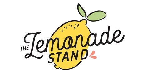 Lemonade Stand Graphic Logo Graphic Design Logo Lemonade Stand