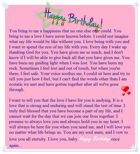 Happy Birthday Message For Her Paragraph Vbirthdayt
