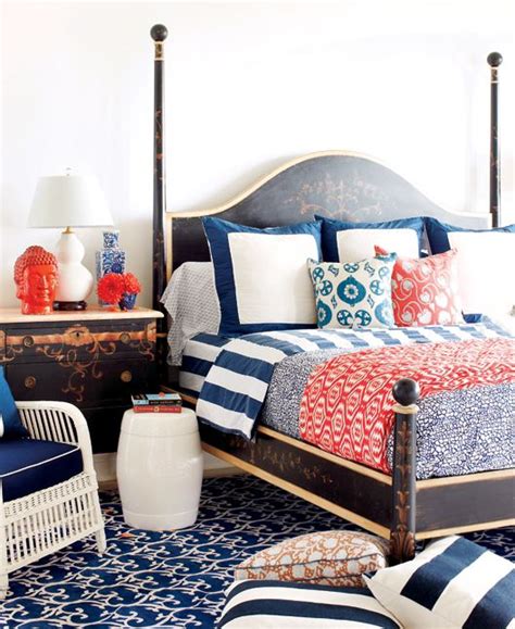 Image #1 of 24, click image to enlarge. Pretty Living | Navy + Coral - Get Your Pretty On
