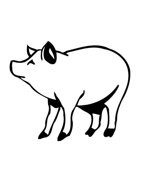Three little pigs coloring book. Free Printable Pig Coloring Pages For Kids