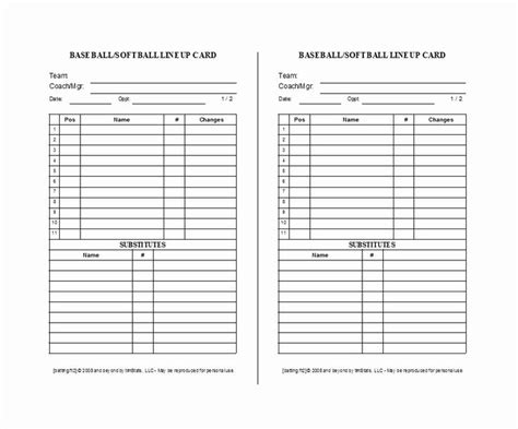 Printable Baseball Schedule Template Printable Word Searches