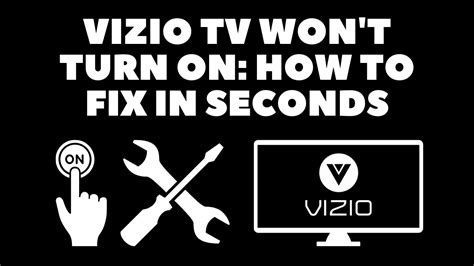 Vizio Tv Wont Turn On How To Fix In Seconds Robot Powered Home