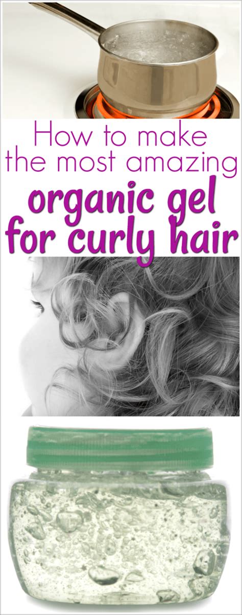 Recipe How To Make Homemade Organic Hair Gel For Under 0