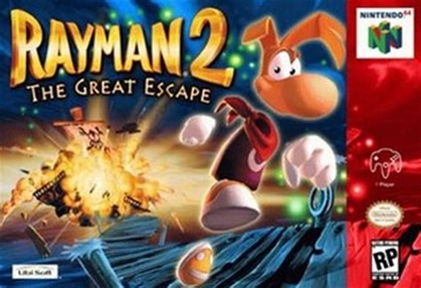 ¡ emuladores de rom masivos y extra esperándote en wowroms! Rayman 2 The Great Escape Nintendo 64 N64 Game For Sale ...