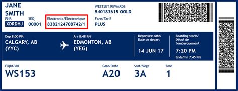 Ticket Number Flight United Airlines And Travelling