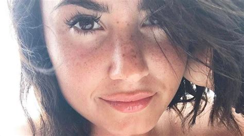 Demi Lovato Continues To Flaunt Cleavage In Latest Sexy Swimsuit Selfie