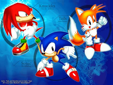 Knuckles The Echidna Sonic Tail Wallpapers Wallpaper Cave