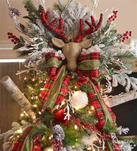 Deer Head Decorated For Christmas Christmas Is Going To Be Here