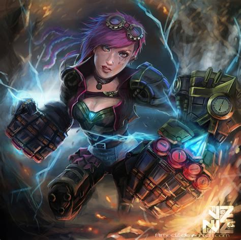Vi Wallpapers And Fan Arts League Of Legends Lol Stats