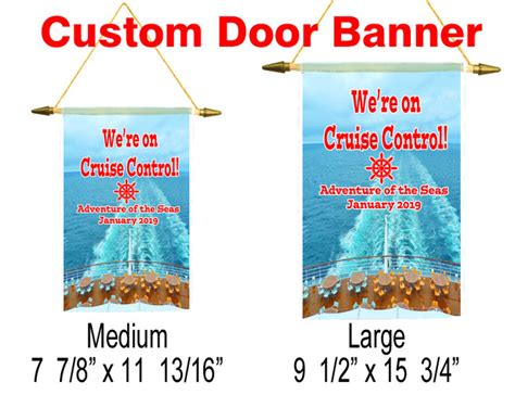 Cruise Ship Door Banner Custom Ship Door Banner Available In Etsy
