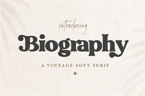 Biography Font Free All Free Fonts