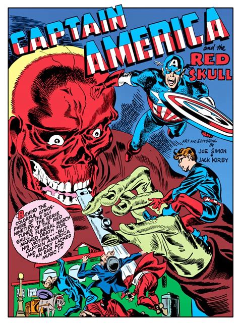 The Great Comic Book Heroes Jack Kirbys Red Skull A History