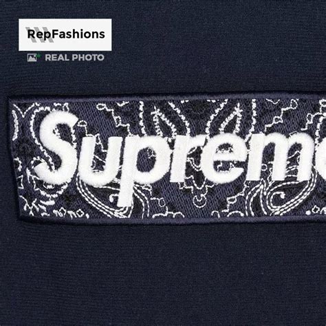 Supreme bandana box logo hoodie hooded sweatshirt navy xl in hand with stickers. Replica Supreme Bandana Box Logo Hoodie - Best Supreme ...