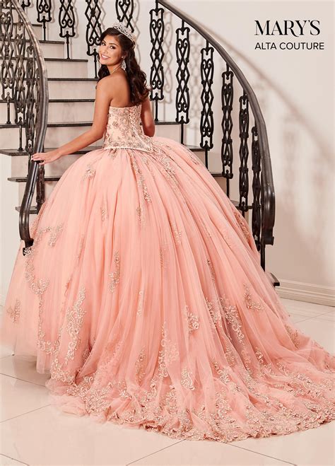 quinceanera couture dresses alta couture style mq3042 in 2020 tulle gown gowns floral