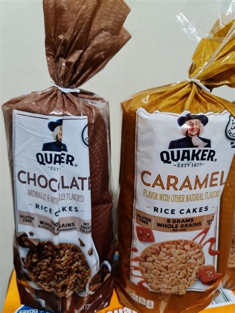 Quaker Rice Cakes Food And Drinks Packaged And Instant Food On Carousell