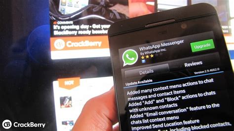 Whatsapp For Blackberry 10 Gets Updated Get It While Its Hot