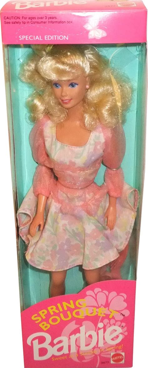 1992 Special Edition Spring Bouquet Barbie Doll 2 3477 Barbie Dolls Barbie 90s Dream Doll