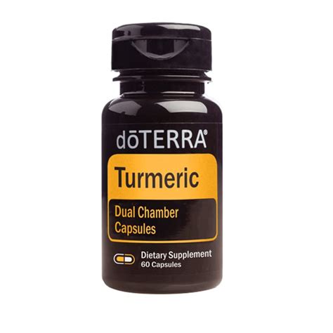 Doterra Turmeric Dual Chamber Capsules The Smart Health Nut