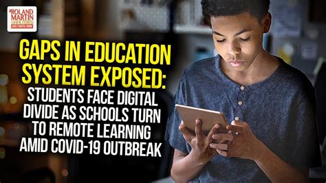 Gaps In Education System Exposed Students Face Digital Divide As