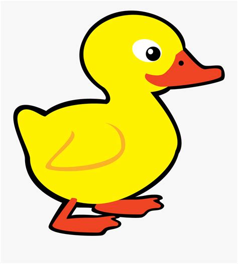 Transparent Ducks Clipart Yellow Duck Cartoon Free Transparent