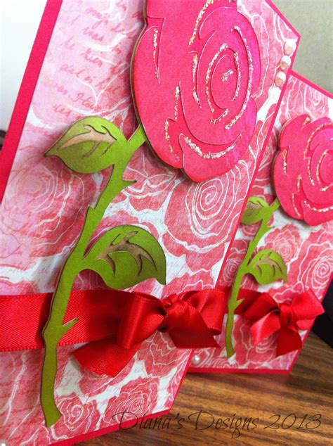 Handmade Valentines Day Cards With Roses Toronto Teacher Mom