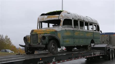 Famous Mccandless Bus Moved To Uafs Museum Of The North