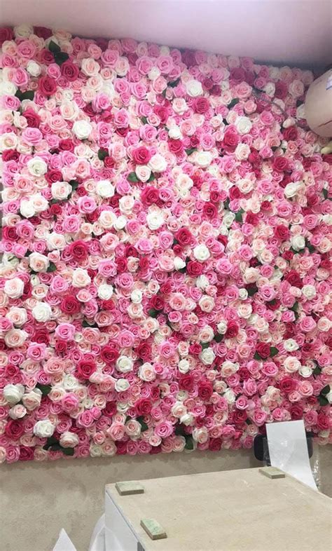Artificial Flower Wall Panel Artificial Flower Wall Factory And Supplier