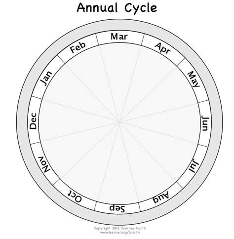 Teaching Tool Annual Cycle Of The Robin