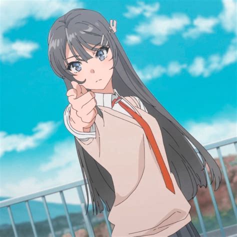 Mai Sakurajima Bunny Girl Senpai Anime Icon Anime Edit Fashion