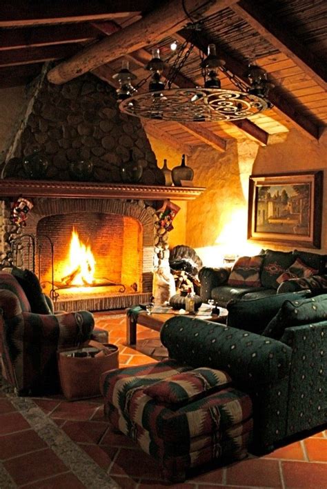 Imagine This On A Winter Night So Cozy Rustic Home Design Cozy Fireplace Cozy Cabin