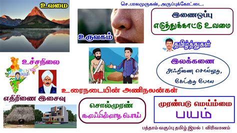 தமிழ்த்துகள் பத்தாம் வகுப்பு தமிழ் இயல் 1 உரைநடையின் அணிநலன்கள்