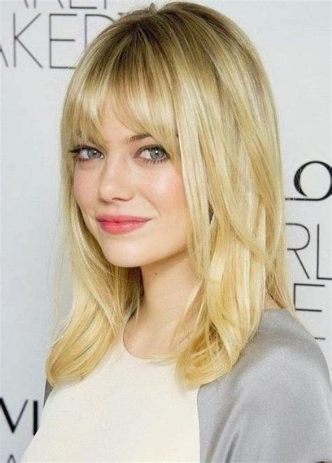 Blonde hairstyles with bangs are totally gorgeous and chic. 20 Hairstyles for Layered Hair | herinterest.com/