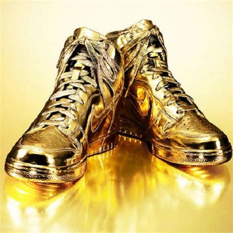 Welcome to our new hot sale store. 24K Gold Nike Shoes, Only For The Rich? - DesignTAXI.com