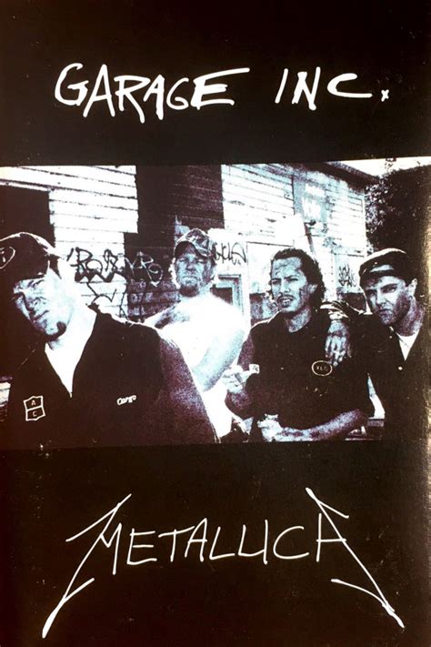 Metallica Garage Inc 1998 Clean Version Dolby Cassette Discogs