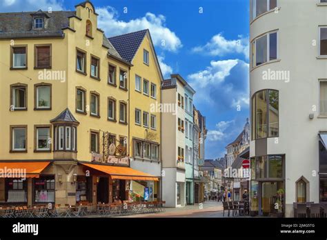 Street In Bonn Germany Stock Photo Alamy