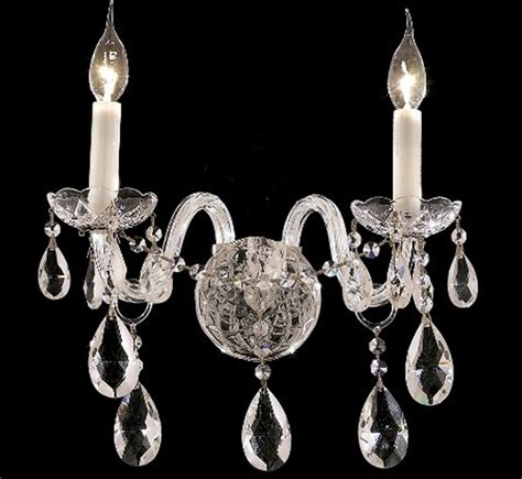 Vicenza Collection 13″ W Medium Crystal Wall Sconce Grand Light